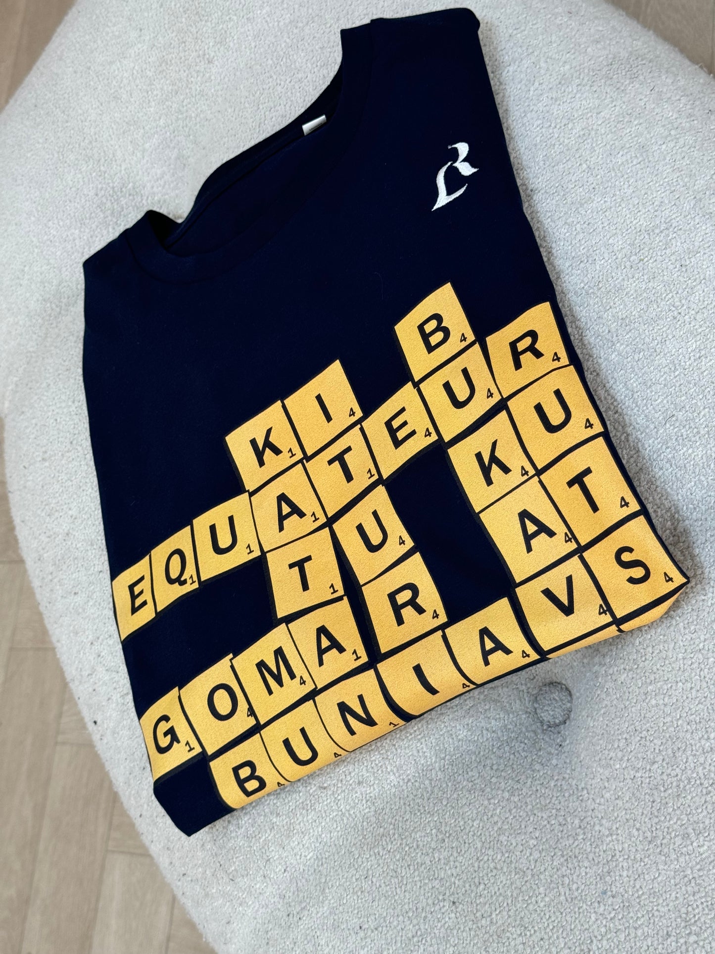 Leopard Republic's DRC Crossword close up folded