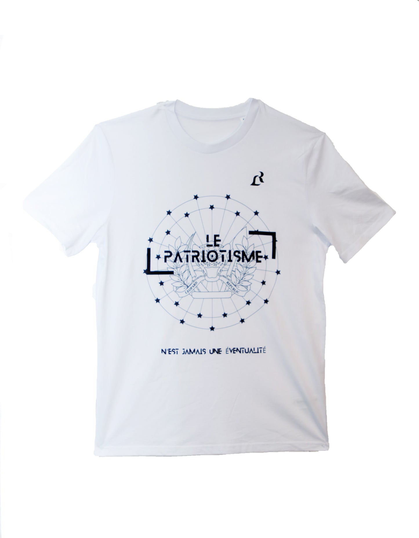 Leopard Republic's DRC inspired Patriotic statement front side